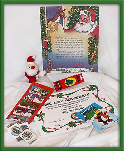 santa's personalized economy letter-Santa's Toy Village