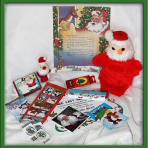Personal custom santa letter our exclusive polar package-Santa's Toy Village